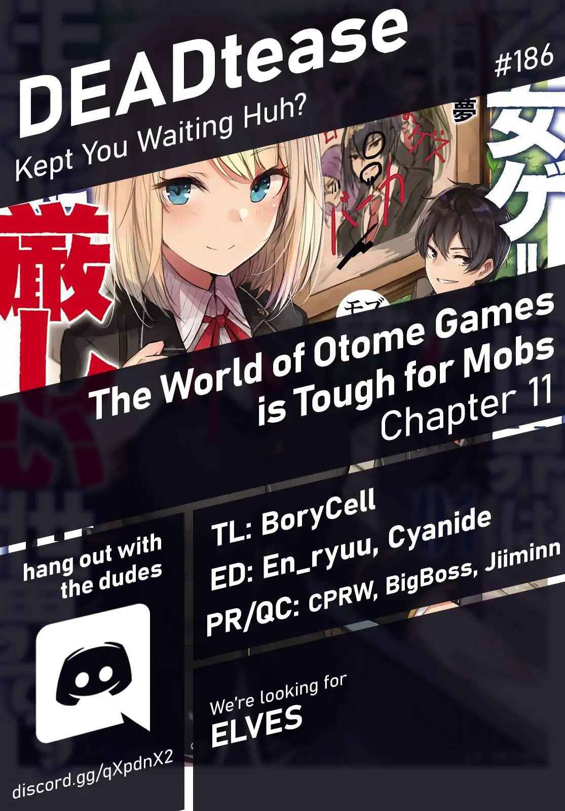 The World of Otome Games Is Tough for Mobs Chapter 11 1